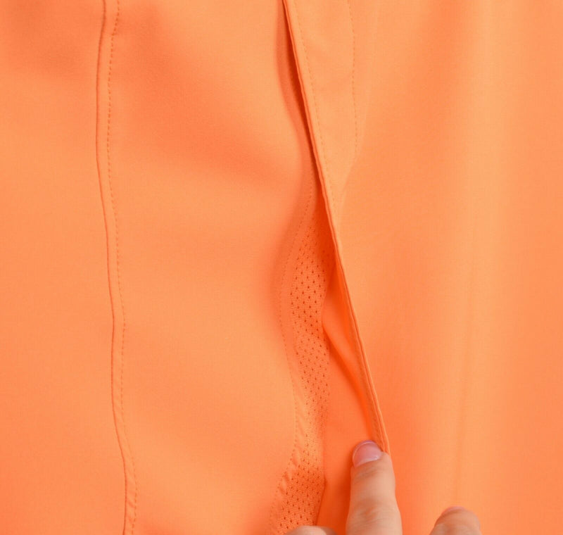 Under Armour Men's 3XL Loose HeatGear Vented Solid Orange Outdoor Fishing Shirt