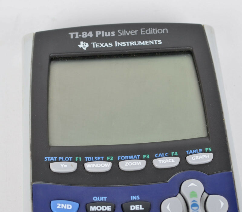 Texas Instruments TI-84 Plus Silver Edition Graphing Calculator Navy Blue