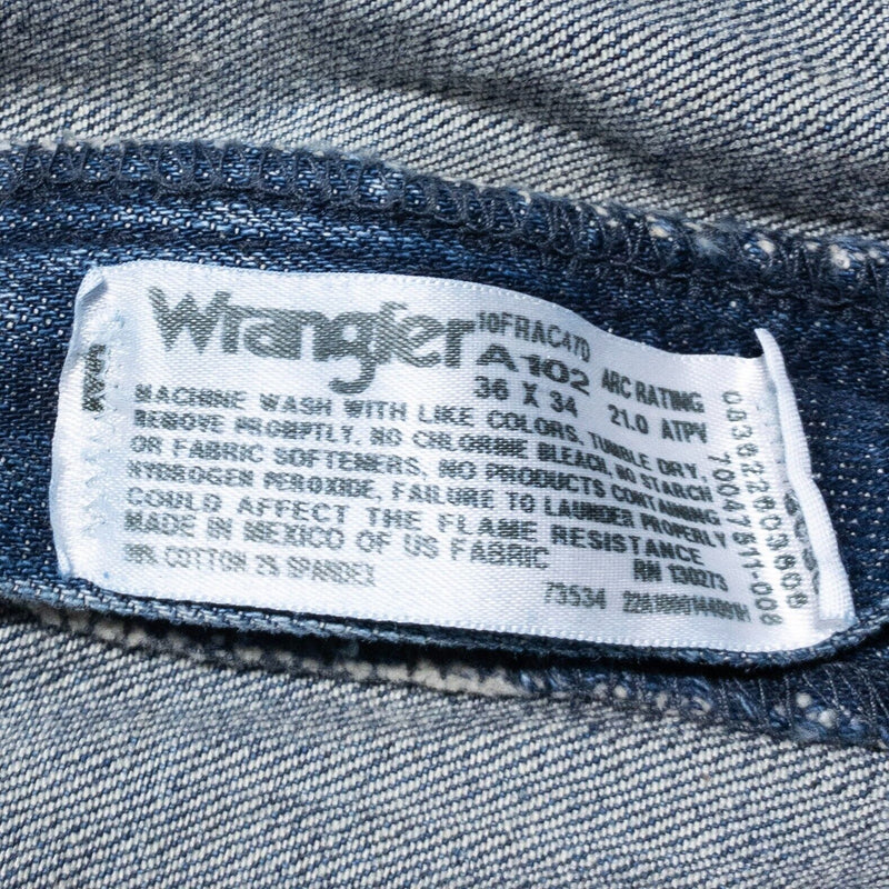 Wrangler FR Jeans Men's 36 x 34 Pack of 3 Advanced Comfort Denim Fire Resistant