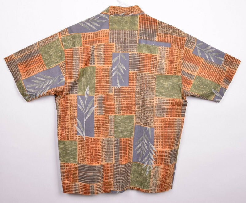 Tori Richard Men's Sz Medium 100% Cotton Lawn Floral Hawaiian Aloha Shirt