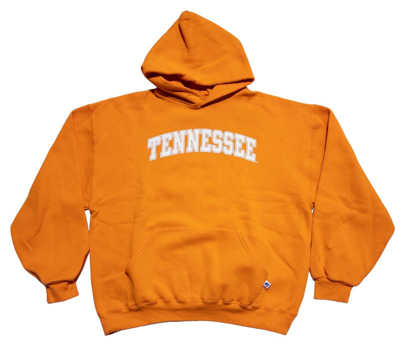 Tennessee Volunteers Hoodie Men's Large Russell Athletic Orange Pullover College