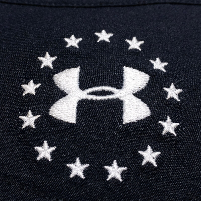 Under Armour Wounded Warrior Project Jacket Men's 3XL Pullover 1/4 Zip Black
