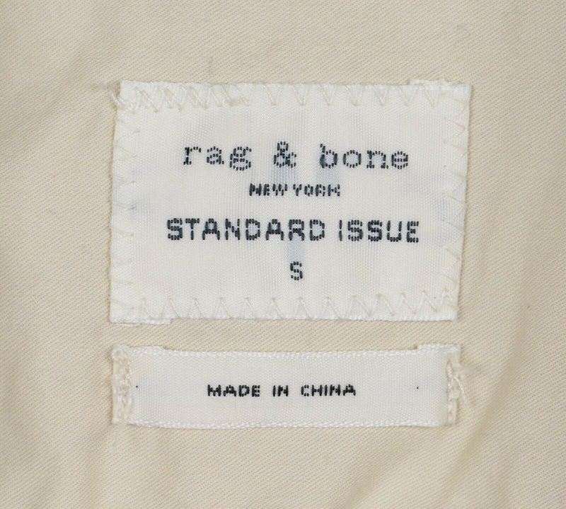Rag & Bone Men's Sz Small Standard Issue Gray Chambray Short Sleeve Shirt