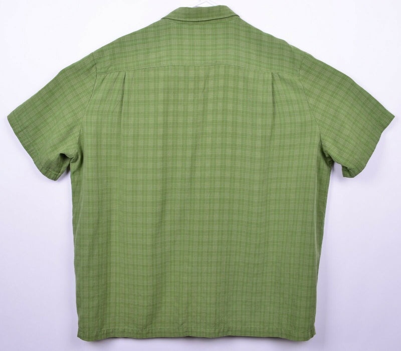 5.11 Tactical Series Men's Sz XL Snap-Front QuickDraw Green Conceal Carry Shirt
