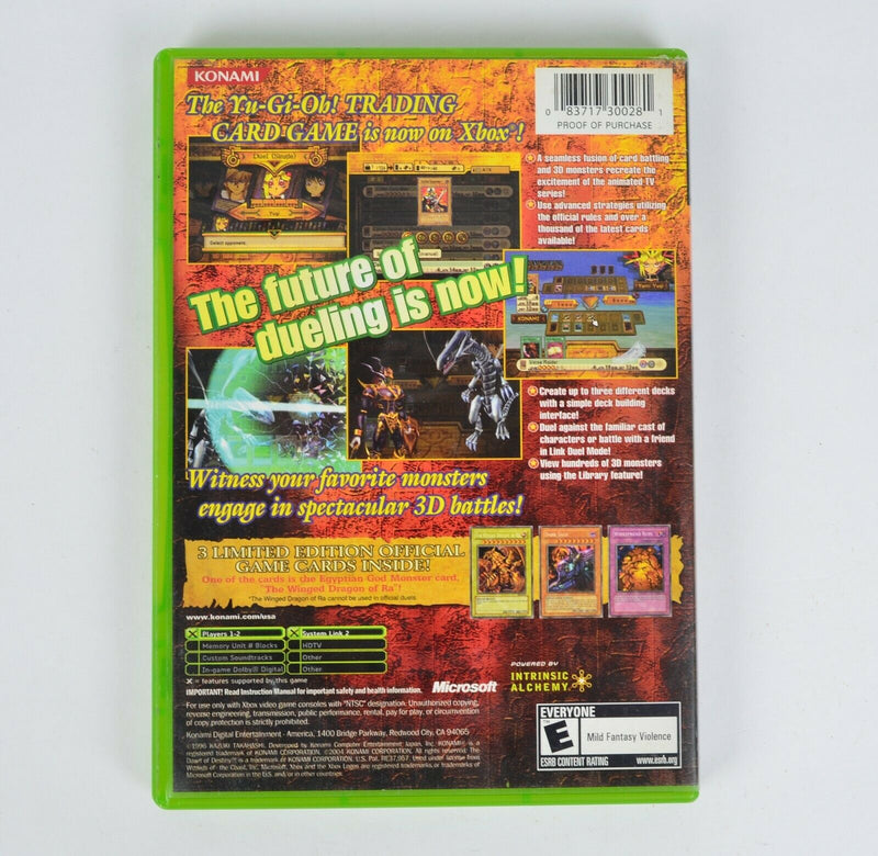 Yu-Gi-Oh The Dawn of Destiny (Microsoft Xbox, 2004)