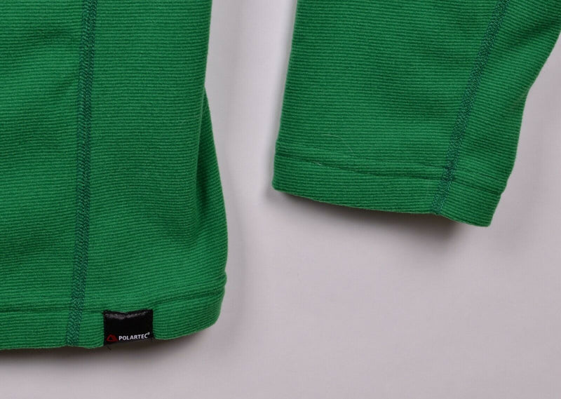 Duluth Trading Co Men's Large Polartec Green Full Zip Polyester Jacket