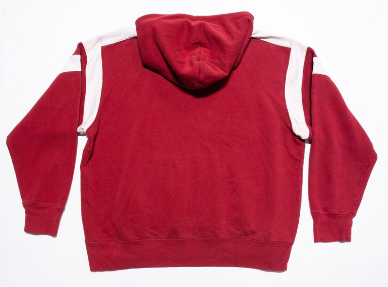 Polo Jeans Co Ralph Lauren Hoodie Men's 2XL Pullover Sweatshirt Red Logo 90s