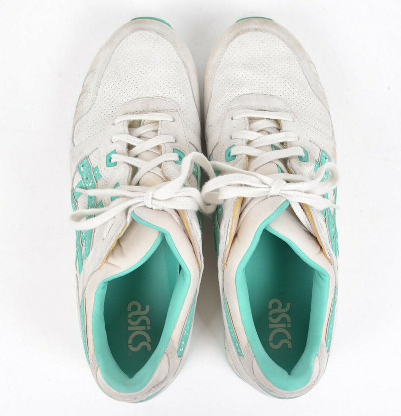 ASICS Gel Lyte III Men's 10.5 "Maldives" Lily White/Aqua Green Sneakers H6C2L