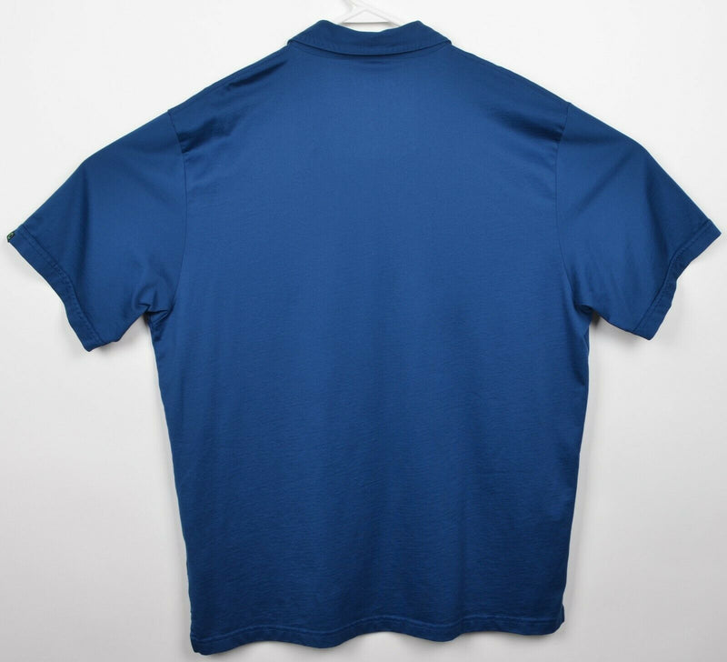 The Chive Men's XL Classy Chiver Blue Logo Pima Cotton Poly Golf Polo Shirt