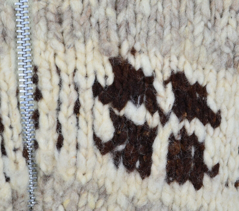 Vintage 60s Cowichan Men's Medium? Handmade Cowichan Indians Canada Hat Sweater
