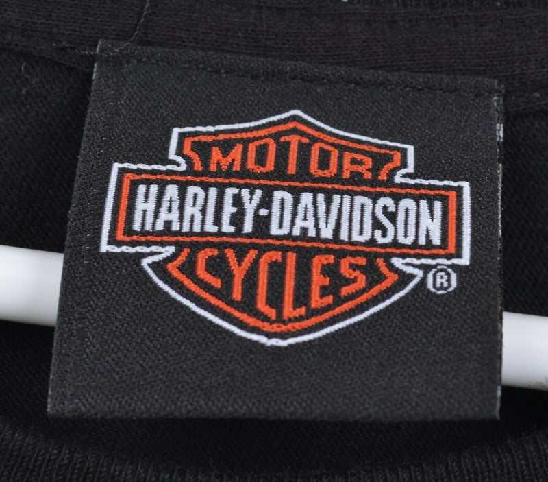 Harley Davidson Men's Sz 2XL Guns N Roses Black Milwaukee Biker Graphic T-Shirt