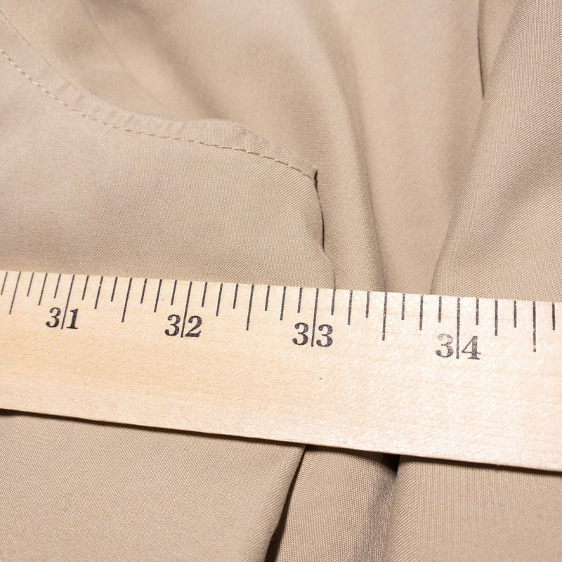 Polo Ralph Lauren 4XB Men's Bomber Jacket Beige Full Zip Loop Collar 4XL Big