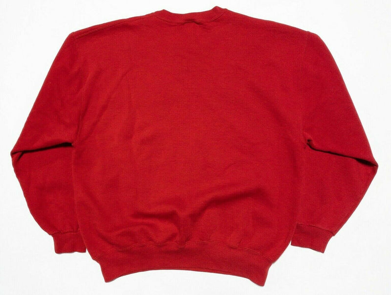 Russell Athletic Sweatshirt Men's XL Vintage 90s Crewneck Red Physical Education