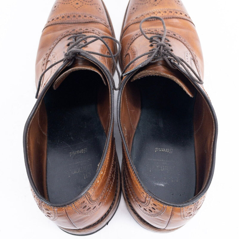 Allen Edmonds Strand Cap-Toe Oxford Men’s 15 B Dress Shoes 1635 Walnut Lace-Up