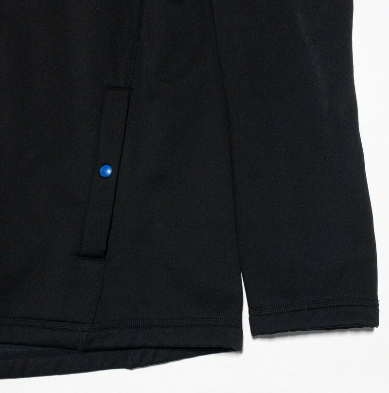 Stio Kita Fleece Pullover Men's Large Black Technical Midlayer Pullover Jacket