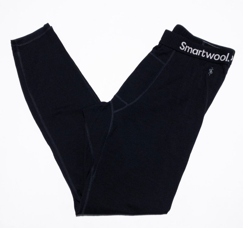 SmartWool Base Layer Bottom Men's Large Wool Merino 150 Black Pants Outdoor