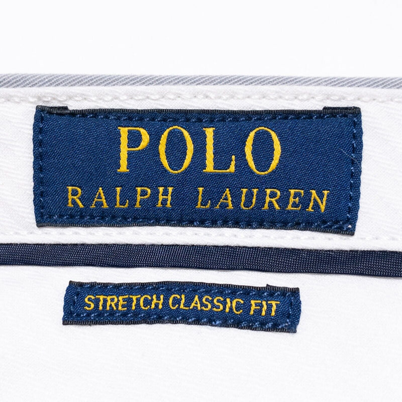 Polo Ralph Lauren Pants Men's 36x32 Stretch Classic Fit Chinos Solid Gray