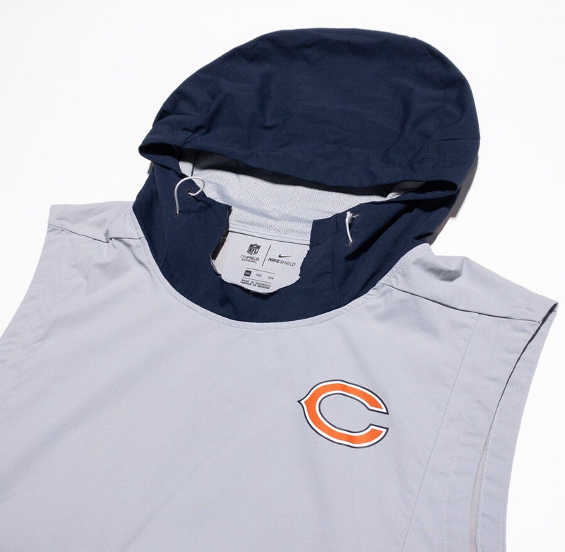 Chicago Bears Nike Vest Men's 2XL NFL Alpha Fly Rush Sleeveless Football OnField