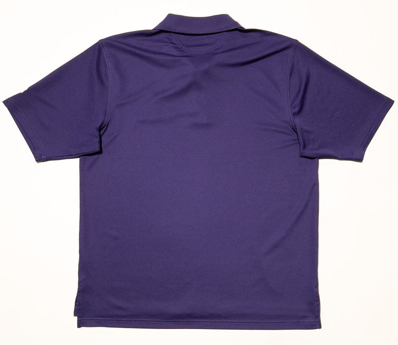 Northwestern Under armour Shirt Medium Men's Purple HeatGear Polo Wicking