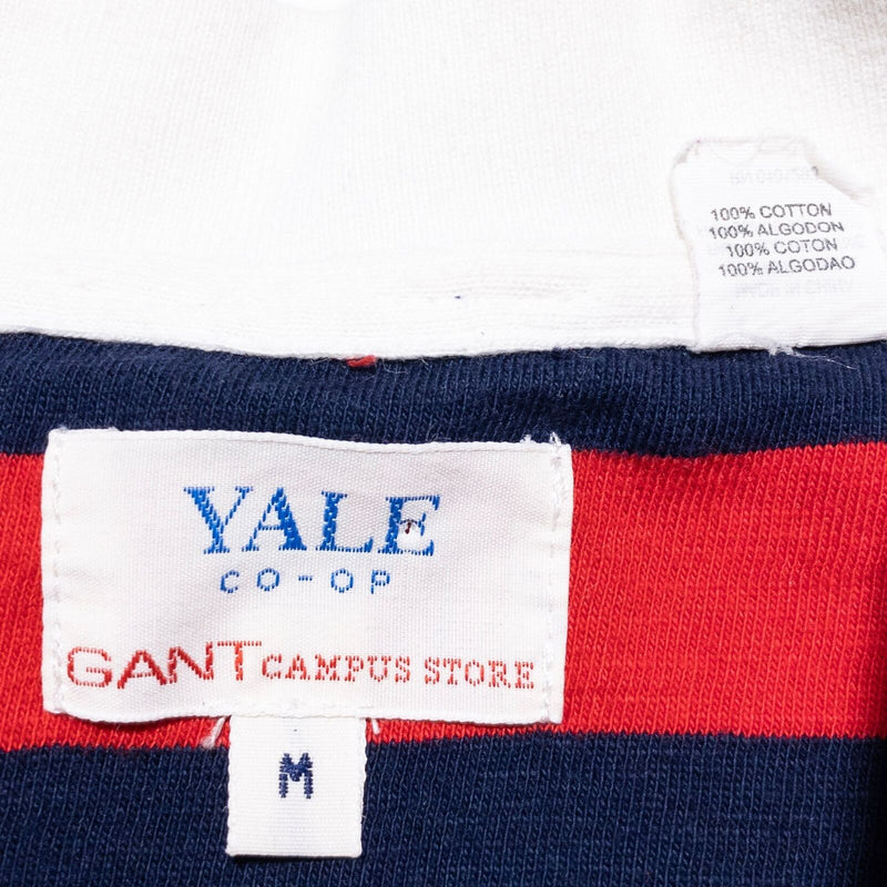 Yale Co-Op GANT Campus Store Polo Men's Medium Red Striped Retro Reissue