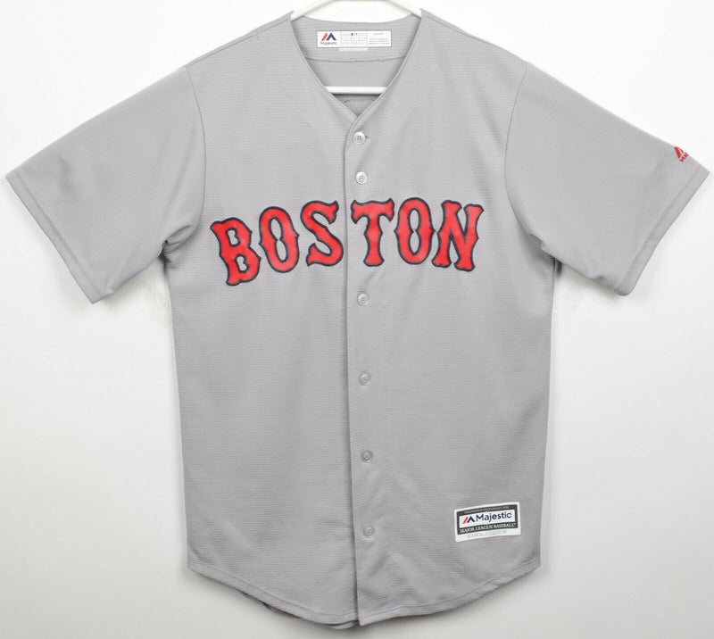 Boston Red Sox Men's Small David Ortiz Majestic Coolbase Gray Baseball Jersey