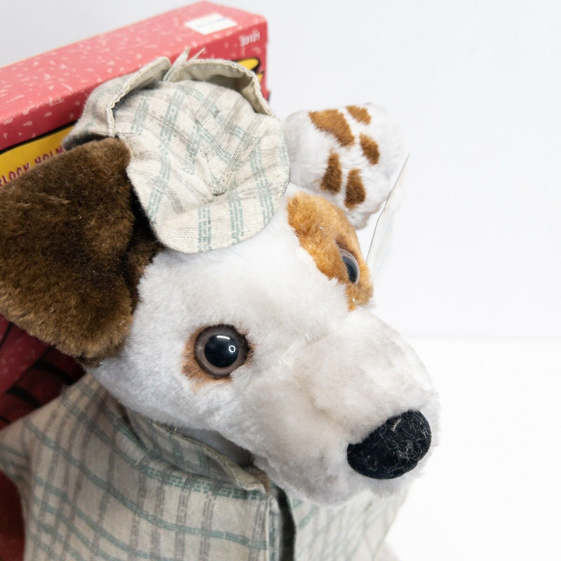 Wishbone Dog 12" Plush 1996 Toy Vintage Sherlock Holmes Jack Russell Terrier PBS