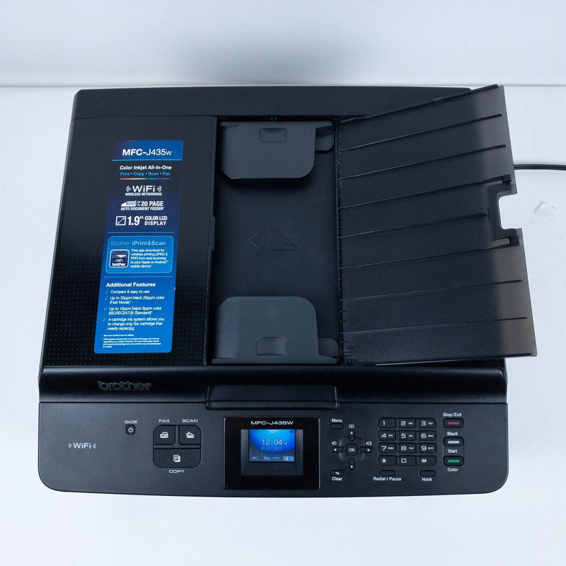 Brother MFC-J435W Printer All-In-One Inkjet Printer Scanner Wireless Tested