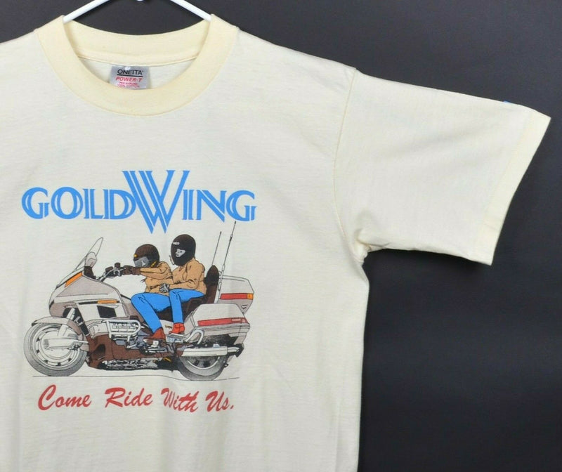 Vtg 90s Honda Gold Wing Men's Sz Large Motorcycle Biker Graphic T-Shirt