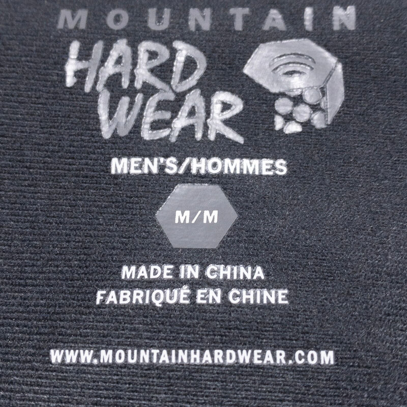 Mountain Hardwear Softshell Vest Men's Medium Olive Colorblock Mountain Tech II