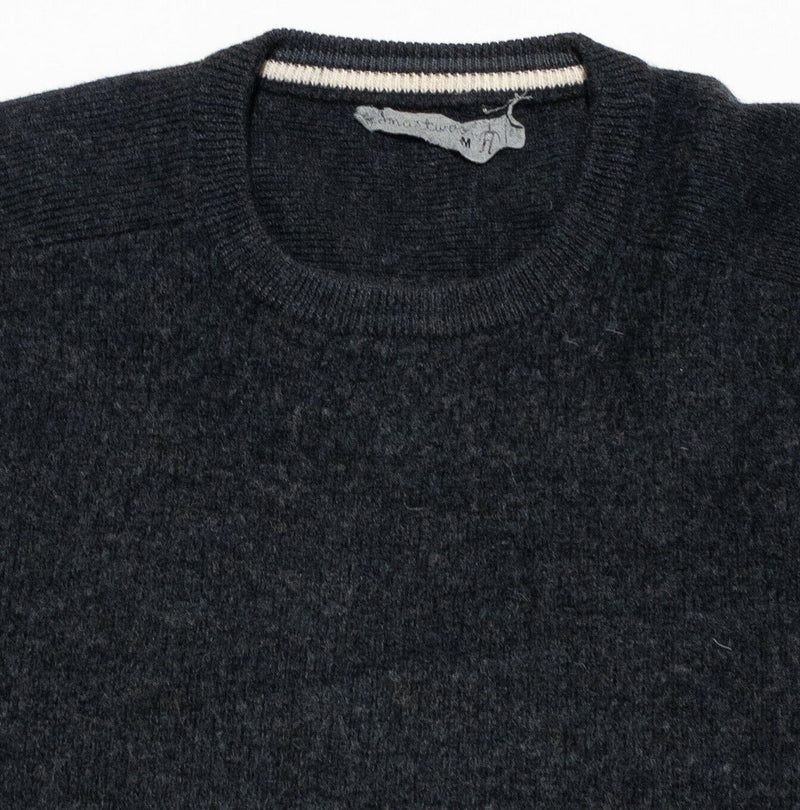 SmartWool Merino Wool Crew Neck Pullover Sweater Dark Gray Men's Medium