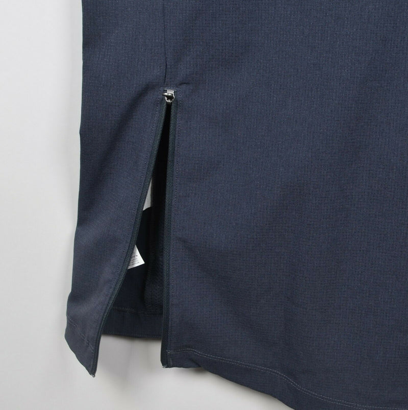 Under Armour Men's 2XLT Loose 1/4 Zip Gray Short Sleeve Warm-Up Activewear Top