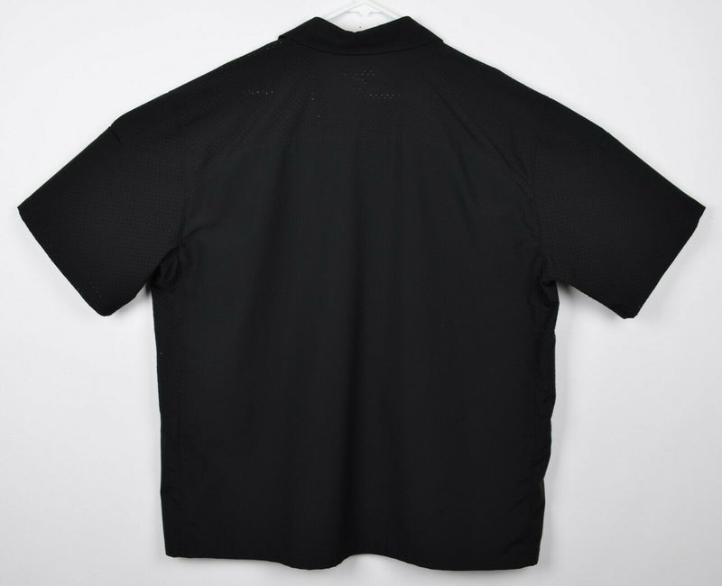 5.11 Tactical Men's Sz XL Snap Mesh TAC-U39 Conceal Carry Tactical Black Shirt