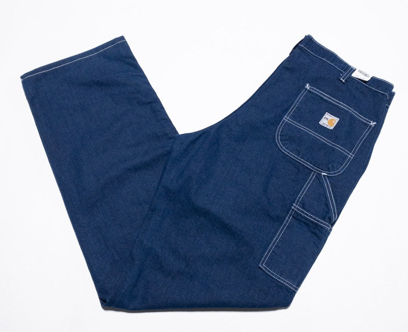 Carhartt Flame Resistant Jeans Men's 38x36 Denim Carpenter Pants 290-83 Workwear