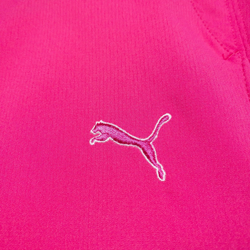 Puma Golf Pants Men's 32x32 Hot Pink Solid Dry Cell Wicking Stretch Preppy