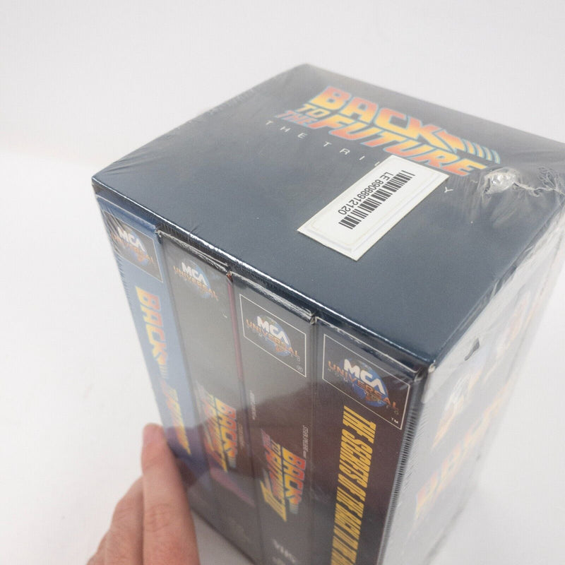 Back To The Future Trilogy Sealed VHS 4th Tape Limited Edition Boxed Set