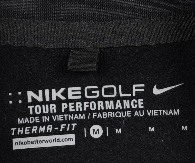 BMW Championship Men's Medium Nike Golf Tour Performance Black 1/4 Zip Jacket