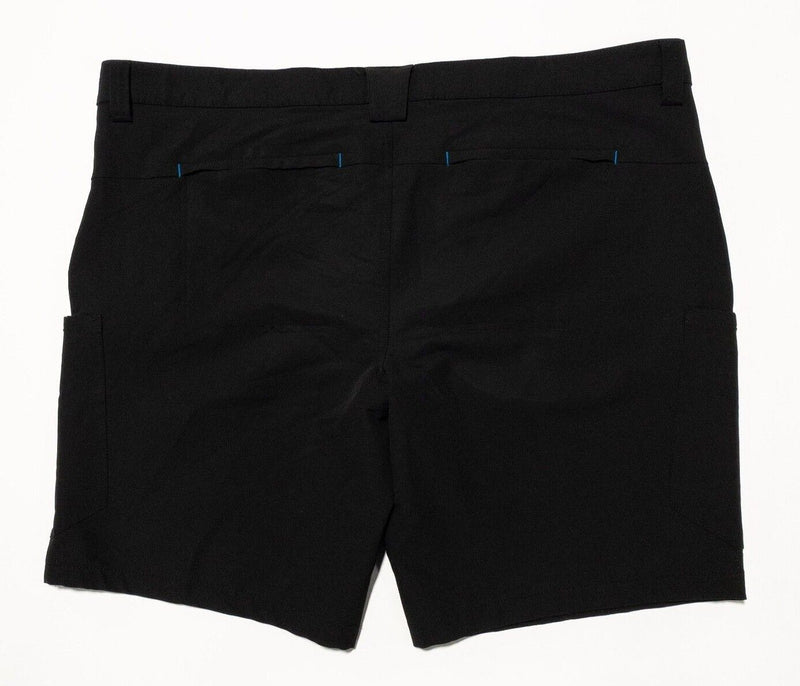 Amazon Delivery Driver Uniform Shorts Men's 2XL (38-42) Black Cargo Smile Pocket