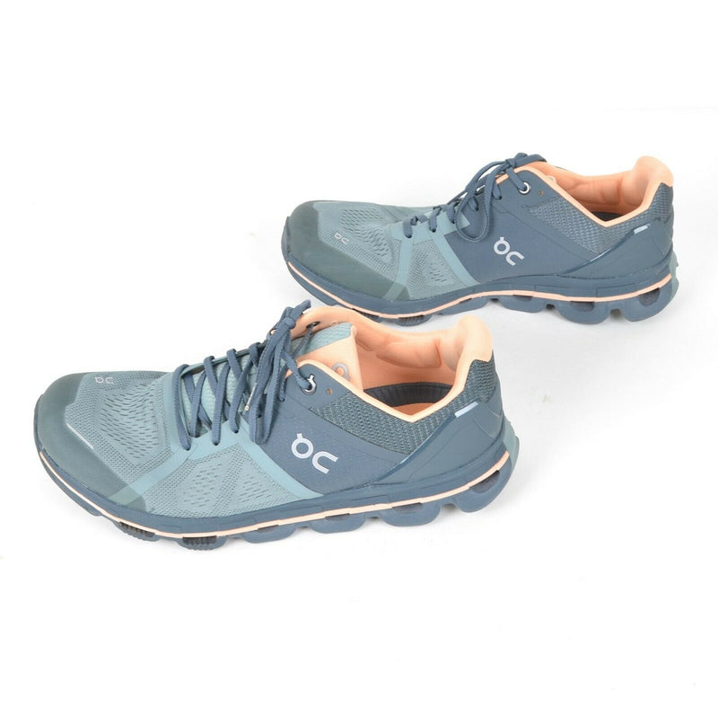 ON Cloudace Women's 11 Teal On Cloud Swiss Engineering Running Shoes