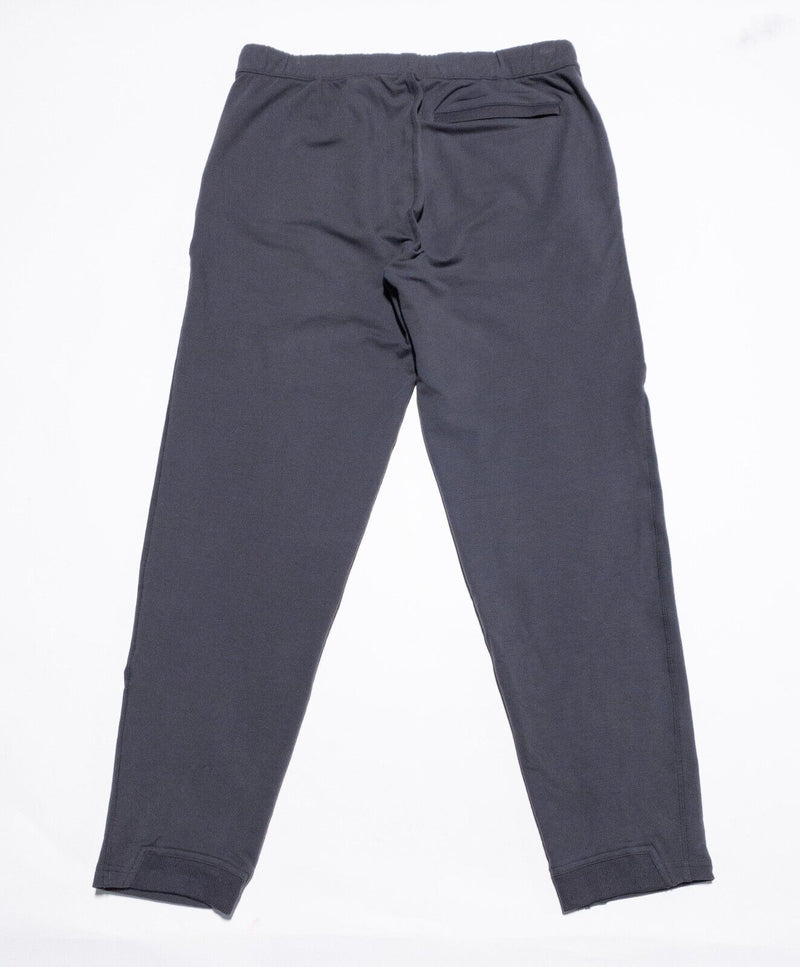 Mack Weldon Ace Sweatpants Men's Large Jogger Wicking Stretch Gray Drawstring