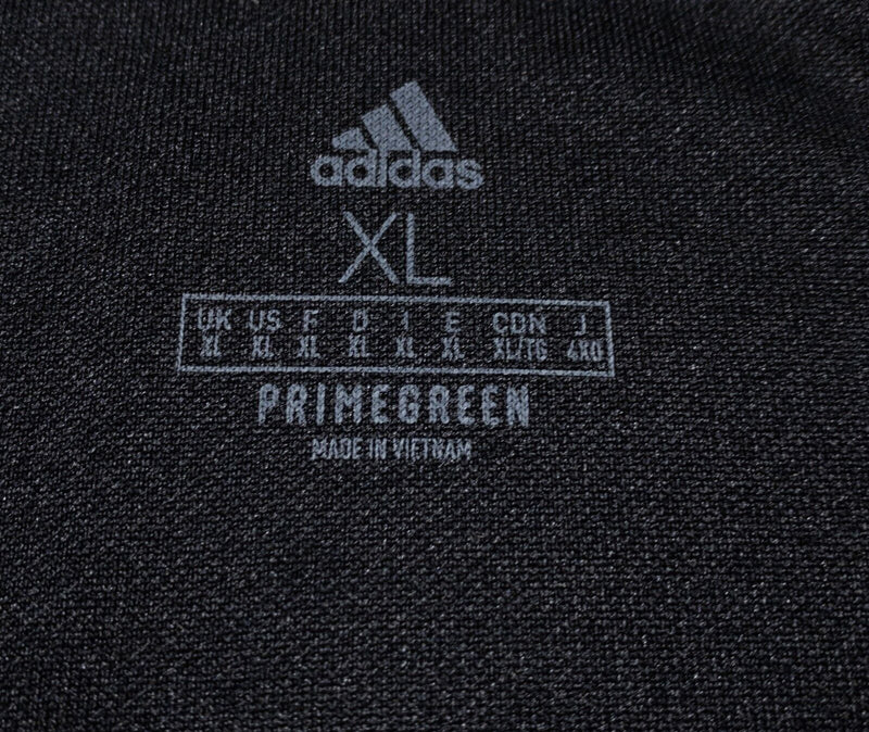 Chicago Fire FC Jacket Mens XL Adidas PrimeGreen 1/4 Zip Pullover Training Black