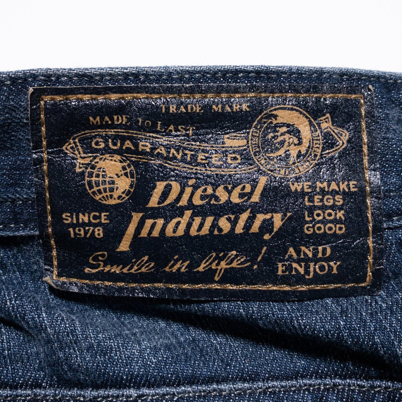 Diesel Safado Jeans Men's 34x32 Slim Straight Denim Button-Fly Made in USA