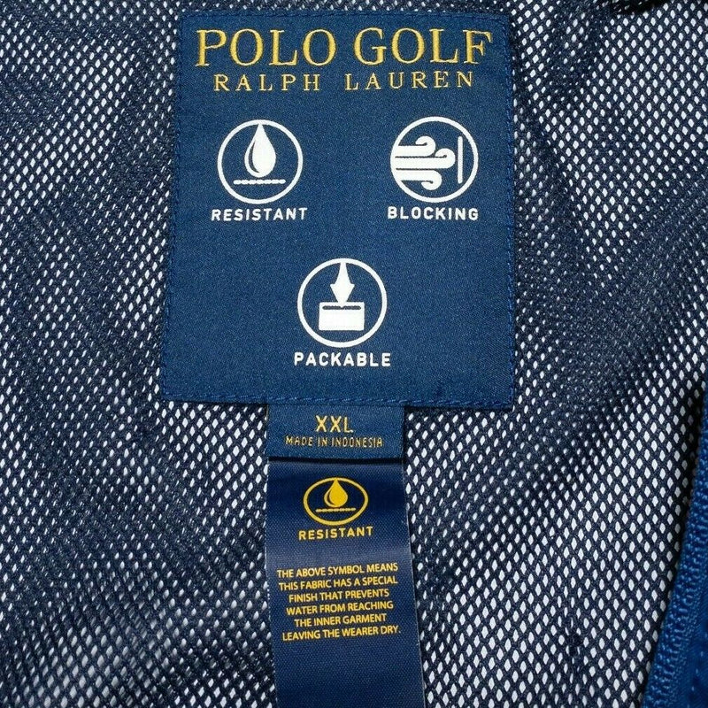 Polo Golf Ralph Lauren US Open Golf Jacket Water Resistant Full Zip Men's 2XL