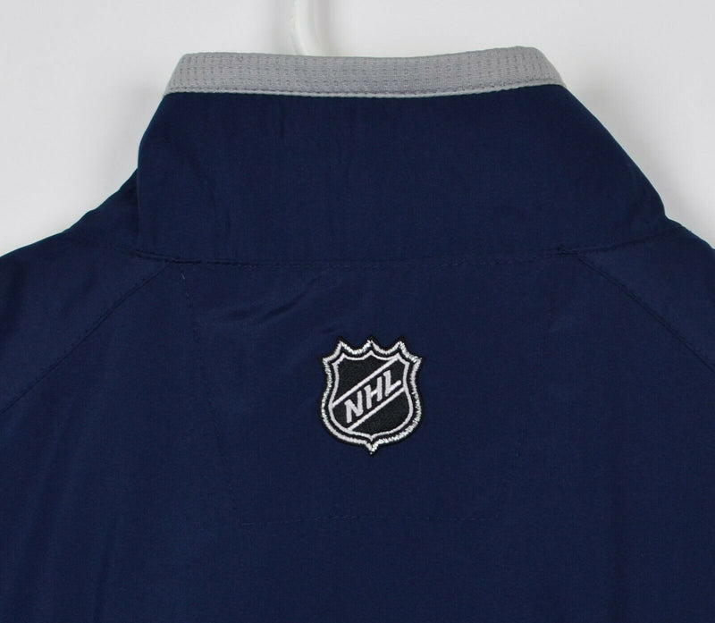 Winnipeg Jets Men Small Reebok NHL Center Ice Kinetic Fit Full Zip Vented Jacket