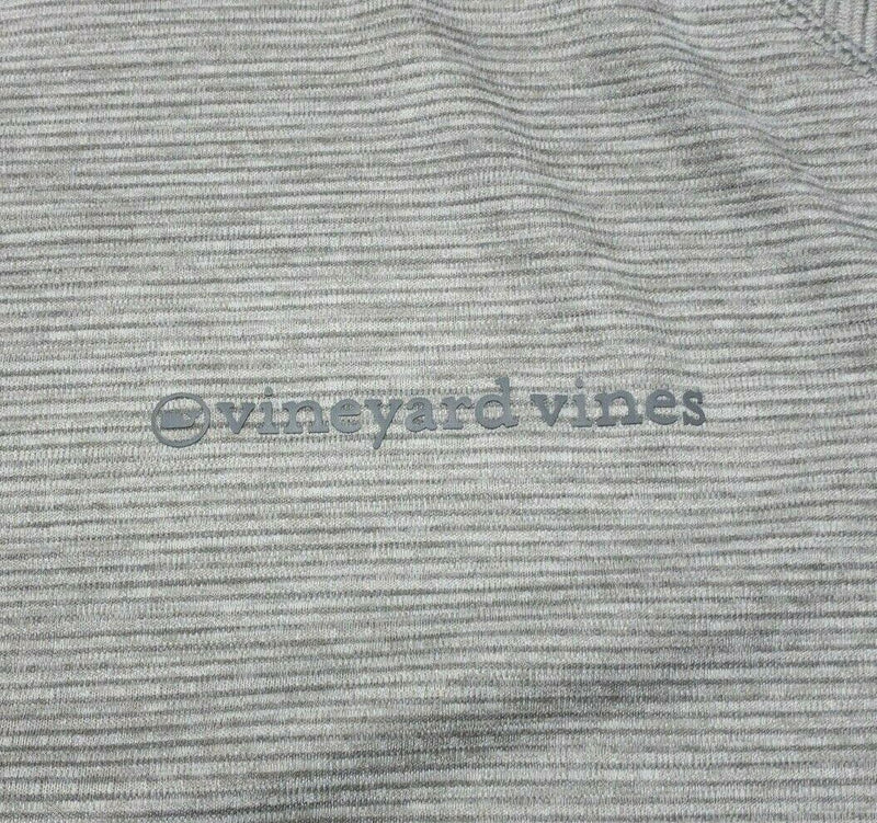 Vineyard Vines Performance 1/4 Zip Pullover Gray Wicking Men's 3XB (3XL Big)