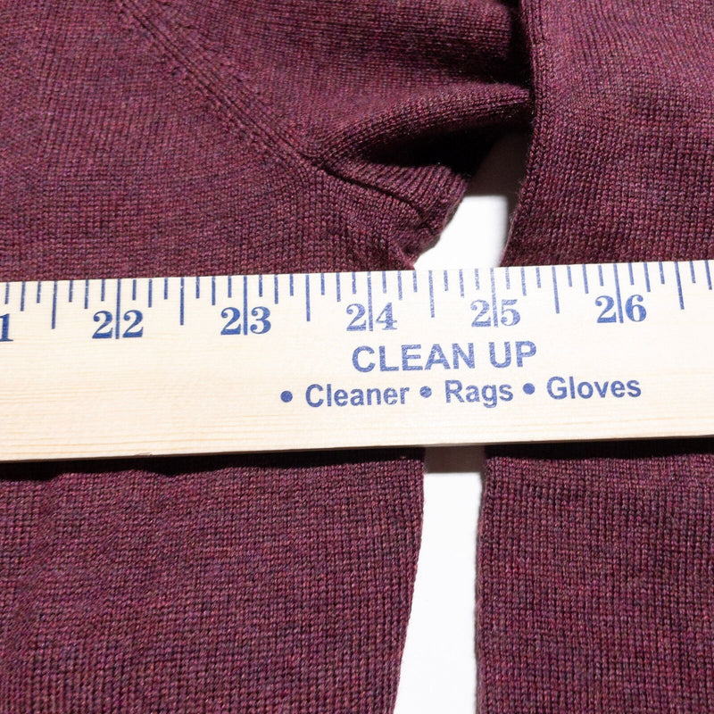 Peter Millar Crown Soft Sweater Men's XL Merino Wool Silk Blend Crewneck Red