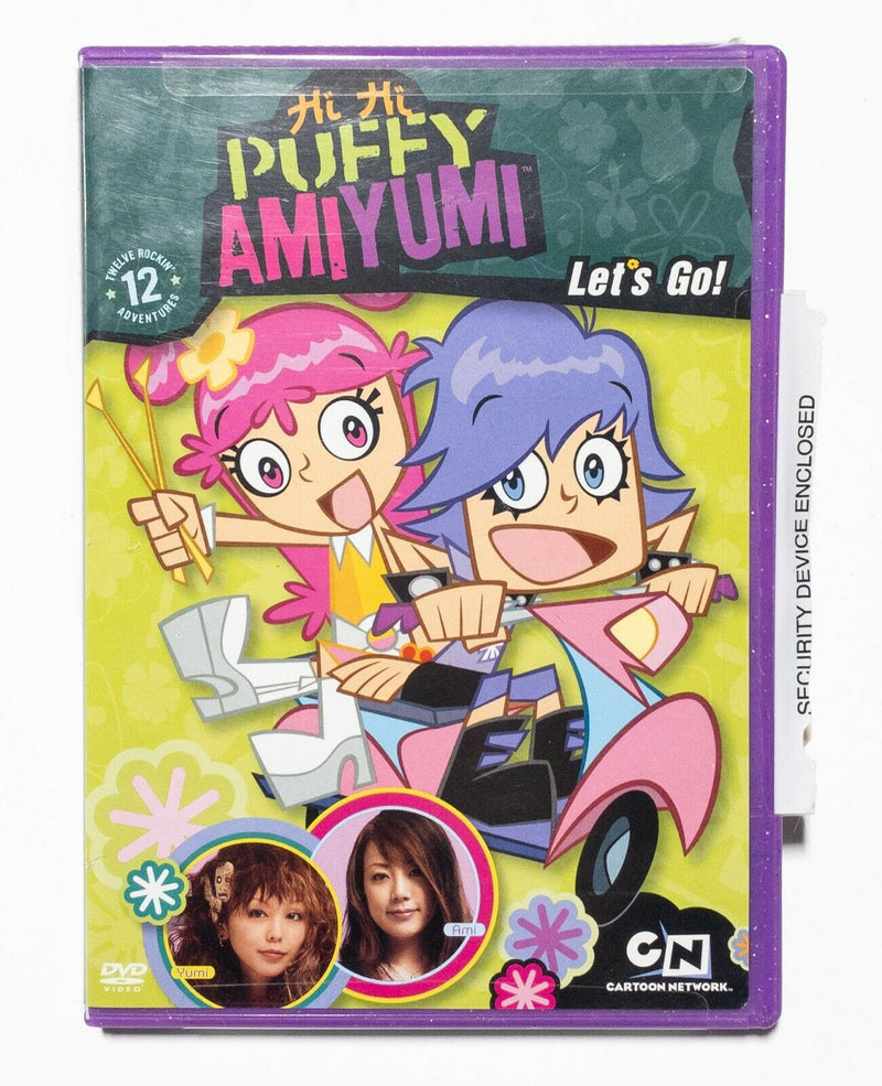 Hi Hi Puffy Ami Yumi: Lets Go (DVD, 2005) Cartoon Network
