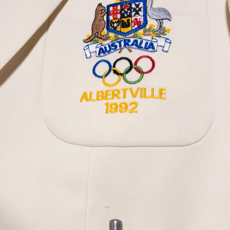 1992 Albertville Winter Olympics Blazer Fits Men's S/M Team Australia Coach