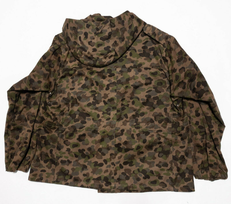 HBA 1960 Austrian Army Military Pea Dot Camouflage Brown Green Jacket Men 2XL