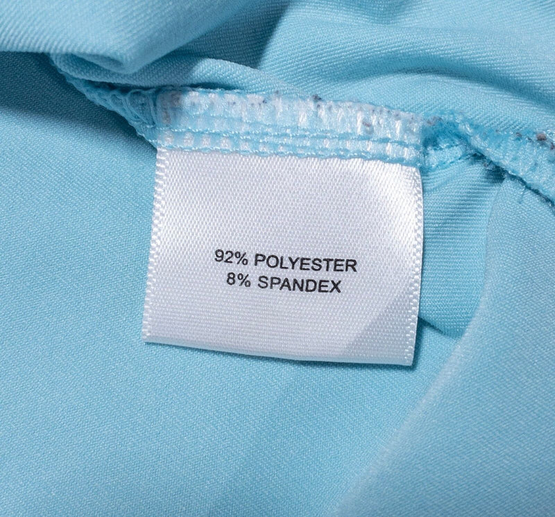 Peter Millar Summer Comfort Polo Large Men's Shirt Blue Whisper Rock Scottsdale