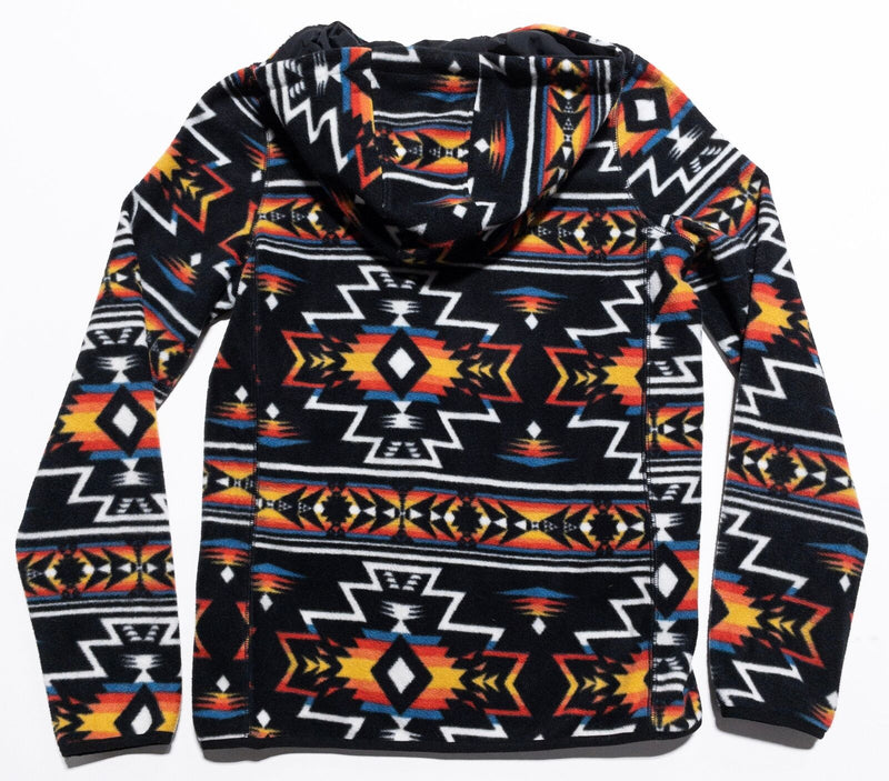 Dravus Aztec Hoodie Men's Small 1/4 Snap Pullover Colorful Blanket Southwest